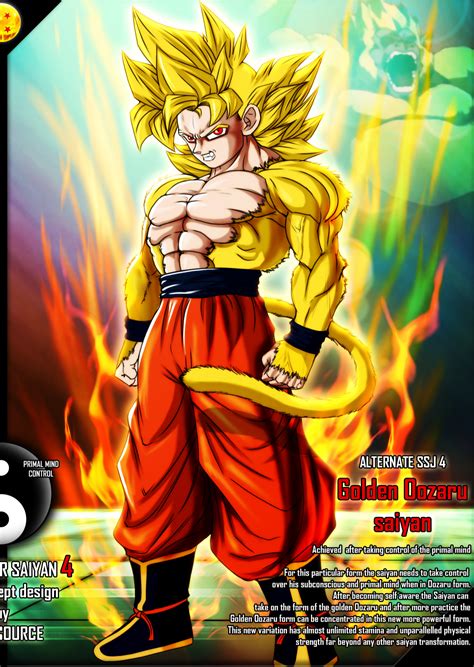 Golden Oozaru Saiyan Ultra Dragon Ball Wiki Fandom