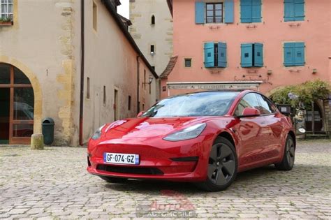 Essai Tesla Model 3 Propulsion 2023 Meilleure Que Le Model Y