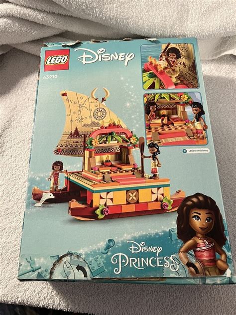 Lego Disney Princess Moana S Wayfinding Boat Building Set Moana