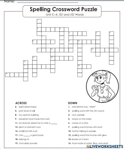 4th Grade Crossword Puzzles Free Crossword Puzzles Printable