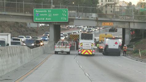 Flooding Shuts Down Sb 101 Freeway Near Downtown Los Angeles Ktla