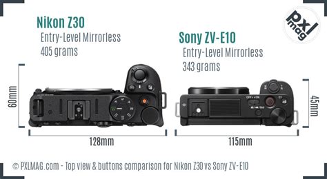 Nikon Z30 Vs Sony ZV E10 Detailed Comparison PXLMAG