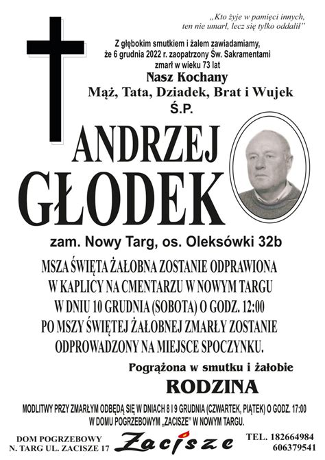 Andrzej Głodek NowyTarg24 tv