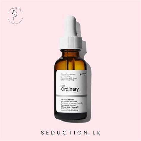 The Ordinary Salicylic Acid 2 Anhydrous Solution 30ml Seductionlk