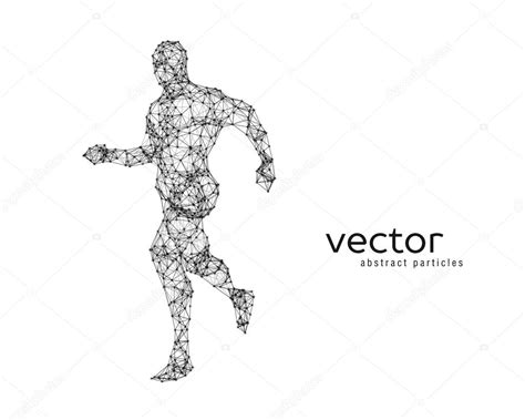 Vector illustration of running man. Stock Vector by ©julvil11 121397414