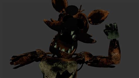 My Version Of The Phantom Foxy Jumpscare By Liamswett On Deviantart