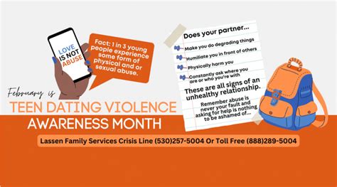 February Is Teen Dating Violence Awareness Month Lassen News