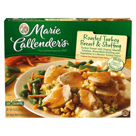 Marie Callender S Frozen Roast Turkey Breast And Stuffing 11 85oz Roasted Turkey Roast Turkey