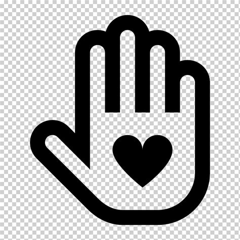 Iconos de computadora voluntario señal de pulgar gesto voluntario