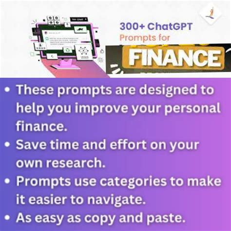 300 Chatgpt 4 Personal Finance Prompts By Digital Bundle Medium