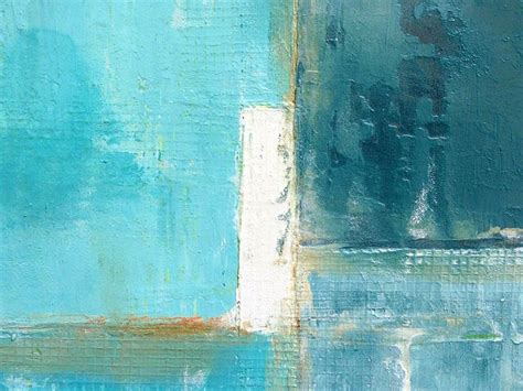 Weathered Turquoise Mixed Media Abstract Art Abstract Abstract