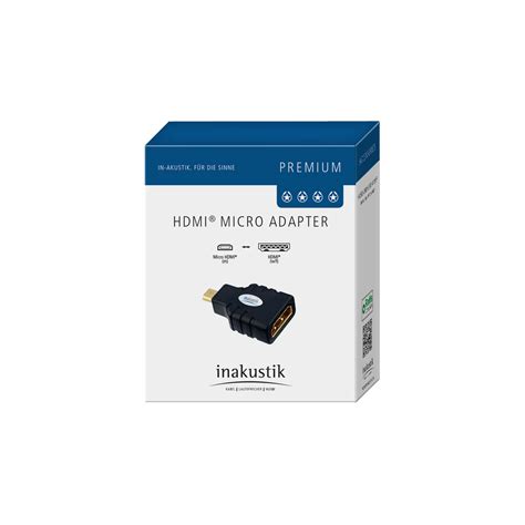 High Quality Hdmi To Hdmi Micro Adapter In Akustik