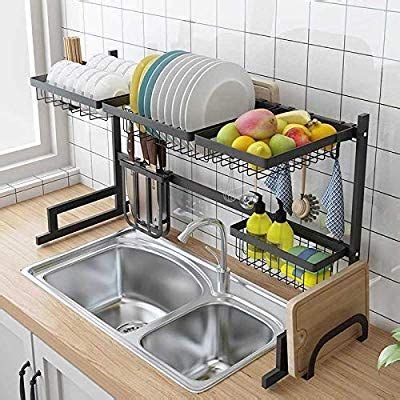 Escorredor de Louças Rack 85 cm Simona: Amazon.com.br: Cozinha ...