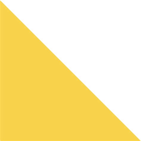 Yellow Triangle Png