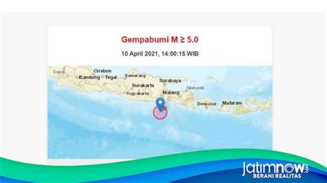 Gempa 67 M Guncang Kabupaten Malang Getaran Terasa Hingga Di Surabaya