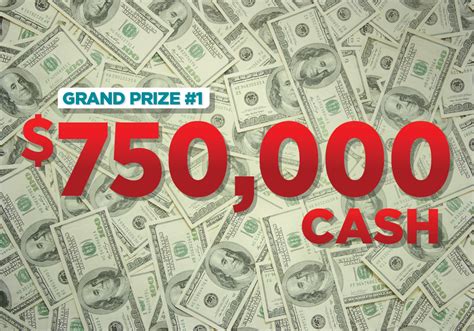 Grand Prize 1 750 000 Cash TMC Mega Raffle