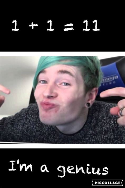 Dan Is Awesome Its Just A Meme Dantdm Funny Dantdm Youtube Memes