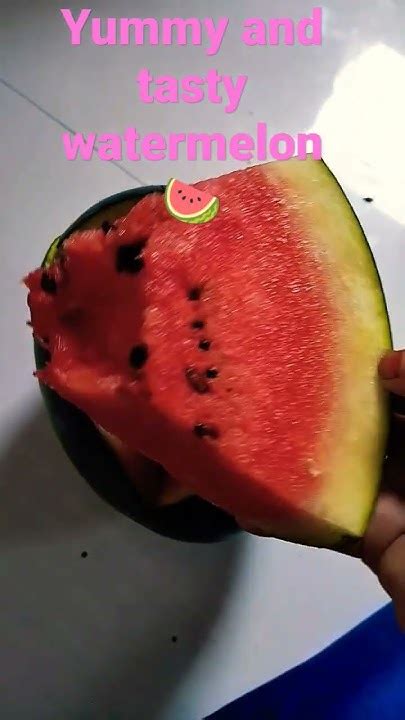 Yummy And Tasty Sweet Watermelon 😋🍉🍉 And Yummy 🤤🤤😋 So Beautiful Watermelon Natural Watermelon 🍉