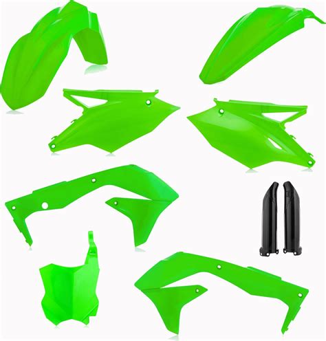 Acerbis Plastic Kit Kawasaki Kxf Flo Green Rival Ink Design Co