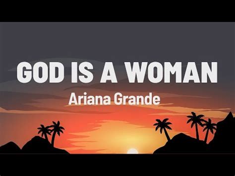 Ariana Grande God Is A Woman Lyrics Youtube