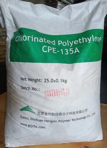 Powder Cpe Chlorinated Polyethylene Packaging Type Bag Packaging