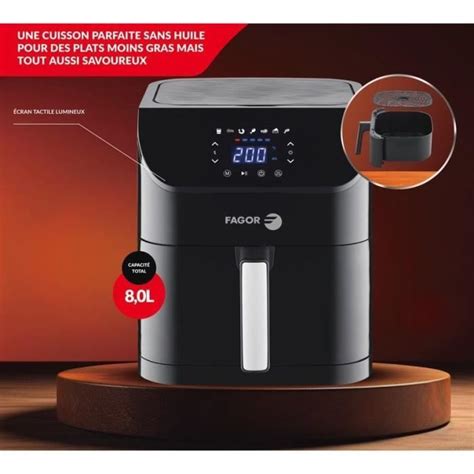 Friteuse Sans Huile Fagor Airfryer Xl L W Ecran Tactile