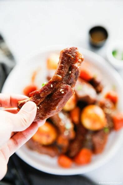 Instant Pot Korean Pork Ribs My Korean Kitchen