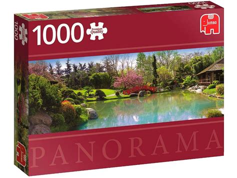 COLOURFUL GARDEN 1000 PIECE PANORAMIC JIGSAW PUZZLE