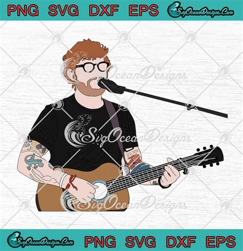 Ed Sheeran Music Concert 2023 Svg The Mathematics America Tour Svg