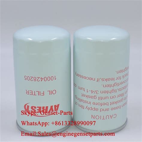 Oil Filter 1000428205 For Weichai Manufacturers - Aftermarket, Genuine ...