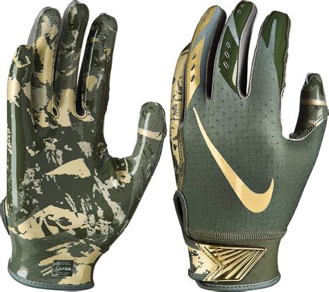 Amazon.com : Nike Youth Vapor Jet 5.0 Football Gloves (Olive/Olive ...