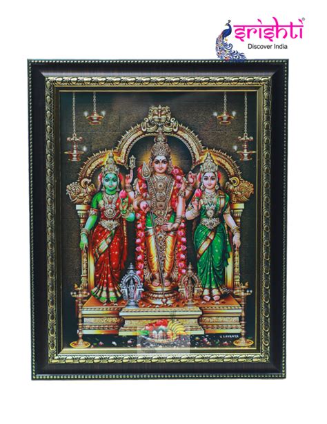 Shop Murugan With Valli Deivanai Photo Frame X Inches