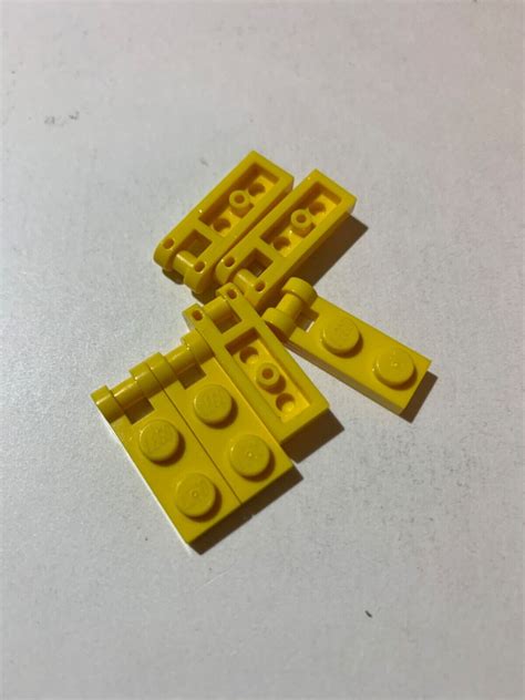 Lego Parts Pcs Plate Modified X W Handle Closed Ends