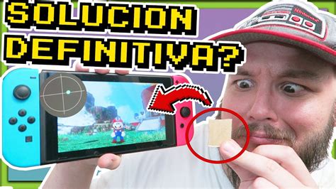 SOLUCIÓN DEFINITIVA REPARAR FALLO JOYCON DRIFT GRATIS CON CARTON