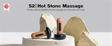 Amazon Eleeels Electric Hot Stones Massage Stick Portable Heated Stone Massage For Foot