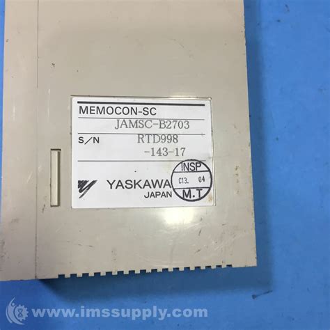 Yaskawa Jamsc B Memocon Sc Input Module Usip Ebay