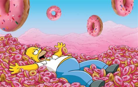 Finally The Arrival Of The Simpsons Dohnut Homer Simpson Donuts