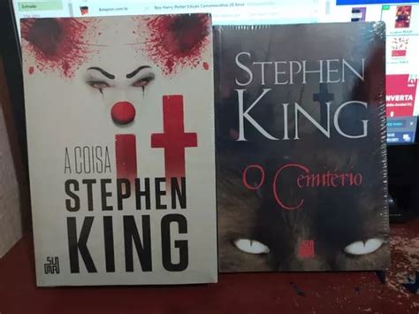 O Cemitério Livro Stephen King It A Coisa Parcelamento sem juros