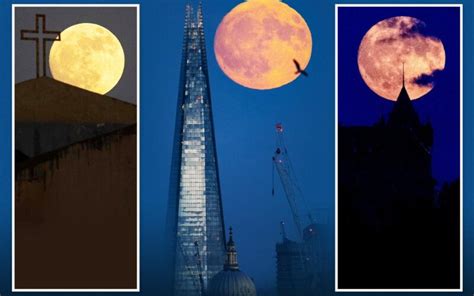 Superluna De Julio De Deslumbrantemente M S Grande Y Brillante De