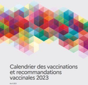 Calendrier Des Vaccinations Et Recommandations Vaccinales