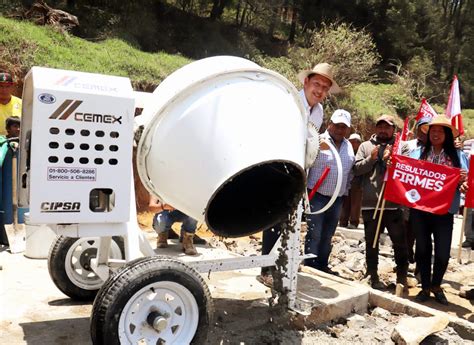 Junto A Nuestros Vecinos De Tlaminca Continuamos Con La Construcci N