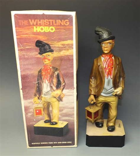 Battery Operated Whistling Hobo And Box