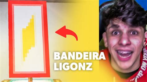 Bandeira Ligonz No MineCraft Standart Creative Squad YouTube