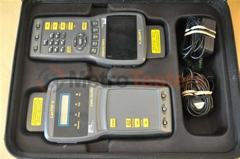 Ideal Lantek Ii Cat E Cat Cat A Lan Cable Certifier Metro Testers