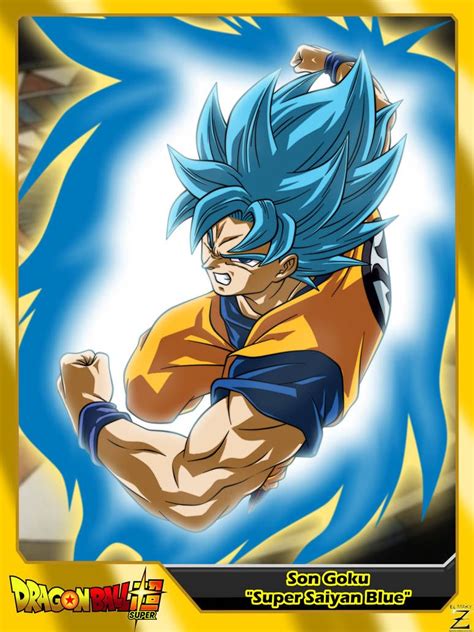 Dragon Ball Super Son Goku Ssj Blue V2 By El Maky Z On