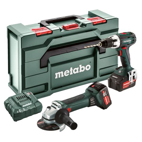 Perceuse Visseuse Meuleuse 18V Combo Set 2 4 1 Metabo