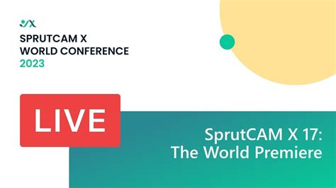 Sprutcam X Live Presentation At Sprutcam X World Youtube