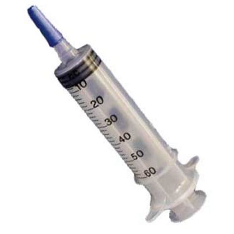 McKesson Piston Irrigation Syringe 60 Cc Flat Top Catheter Tip 904