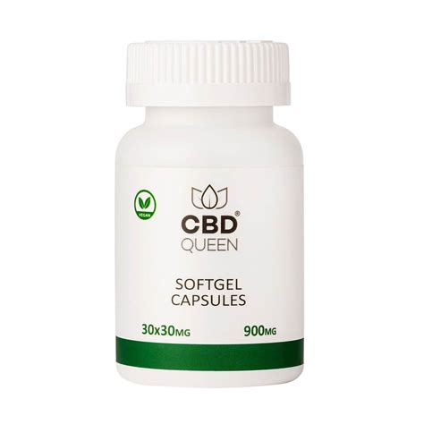 Buy Cbd Queen Softgel Capsules 900mg At Shoplc