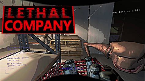 Running From Monsters Lethal Company Youtube